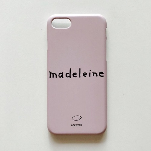 Madeleine case - pink beige